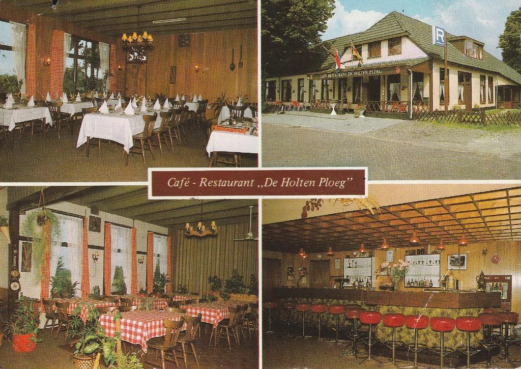 Erm  Cafe Restaurant de Holten Ploeg, Ophalen of Verzenden, 1960 tot 1980, Gelopen, Drenthe