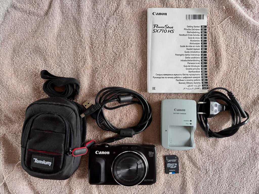 Canon camera - PowerShot SX710 HS, Canon, Zo goed als nieuw, 8 keer of meer, Ophalen