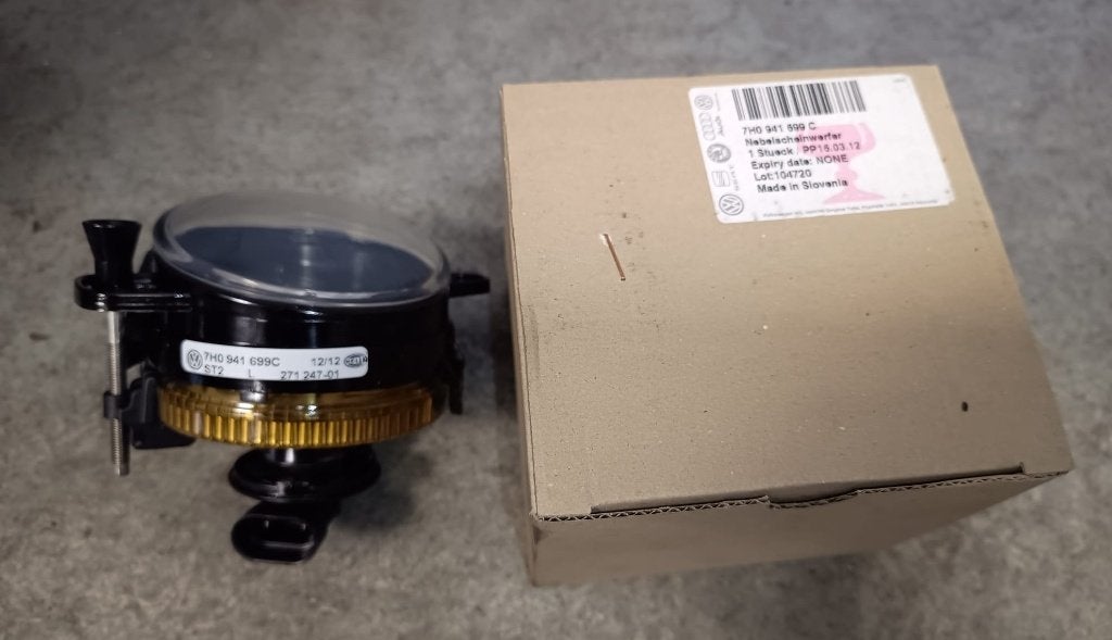 Nieuw originele mistlamp (links-voor) 7H0941699C, in doos, Ophalen of Verzenden, Nieuw, Volkswagen