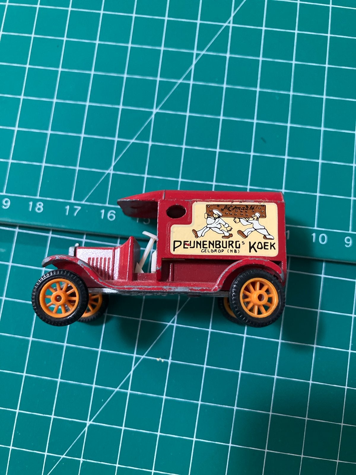 Vintage EFSI T-Ford 1919 Peunenburg Koek modelauto, Overige merken, Gebruikt, 1:50 of kleiner, Auto