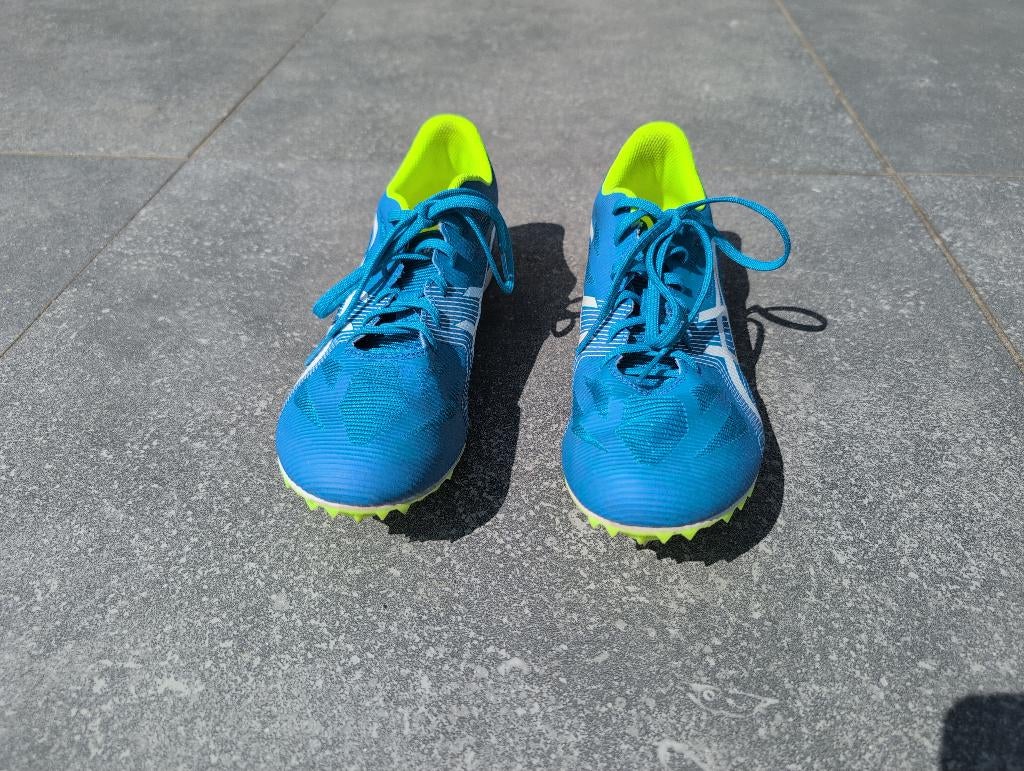 Asics Hyper MD atletiek schoenen spikes maat 44, Hardloopschoenen, Ophalen of Verzenden, Zo goed als nieuw, Hardlopen