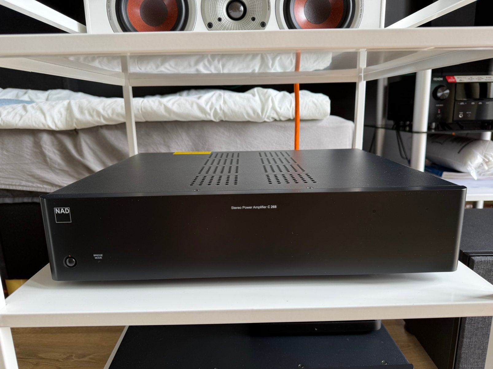 NAD C268 Power Amplifier, Audio, Tv en Foto, Overige merken, Ophalen of Verzenden, Zo goed als nieuw, 60 tot 120 watt