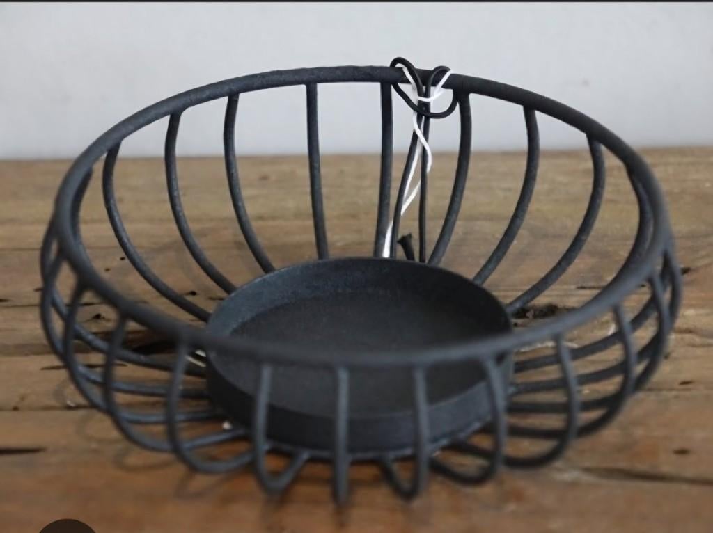Nieuwe Countryfield Kandelaar krans zwart, Zwart, Nieuw, Ophalen of Verzenden, Metaal