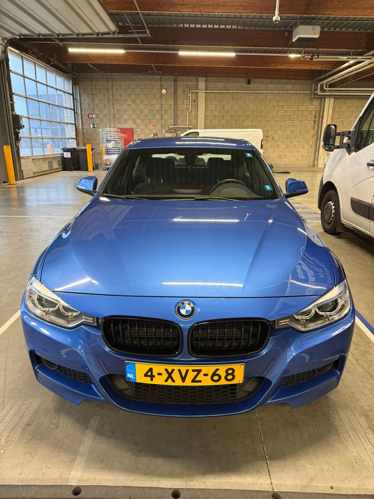 BMW 3-Serie 1.6 316I 2014 Blauw, Auto's, 1360 kg, 4 cilinders, Blauw, Origineel Nederlands