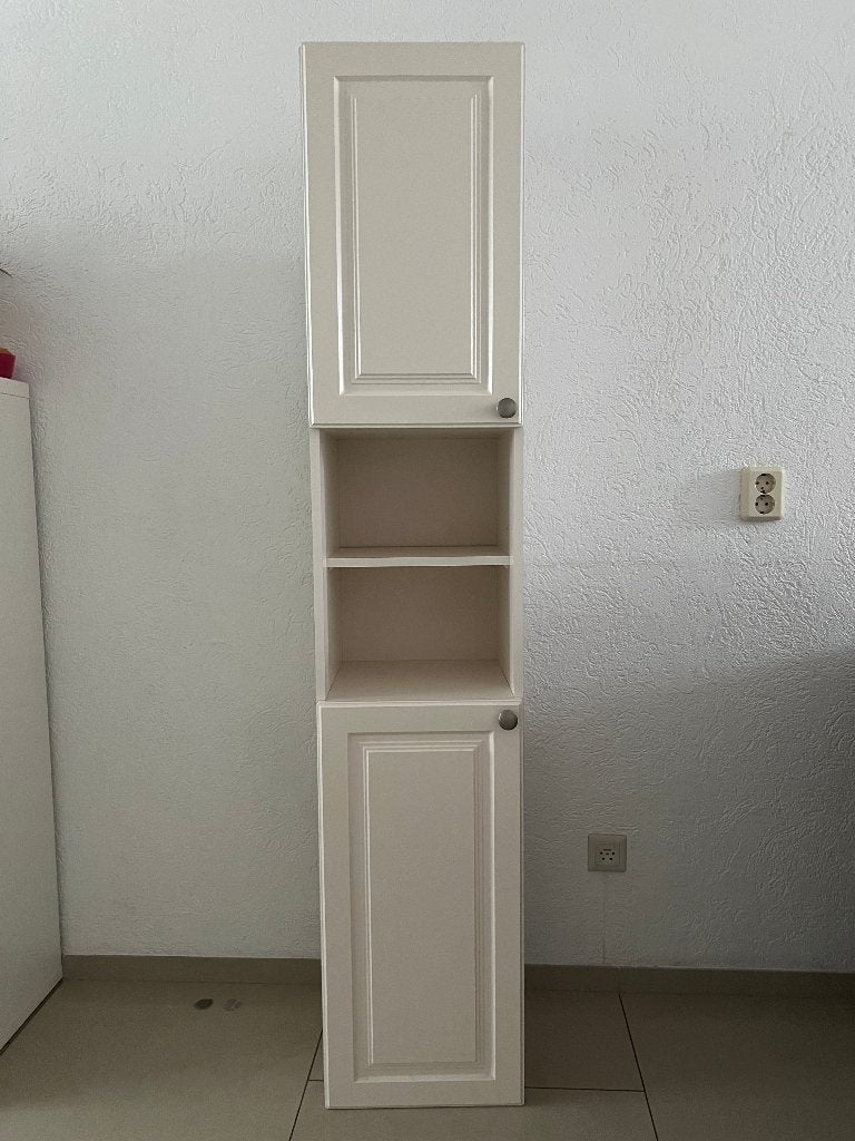 badkamer kast, Huis en Inrichting, Ophalen, (Half)hoge kast, Minder dan 50 cm, Gebruikt