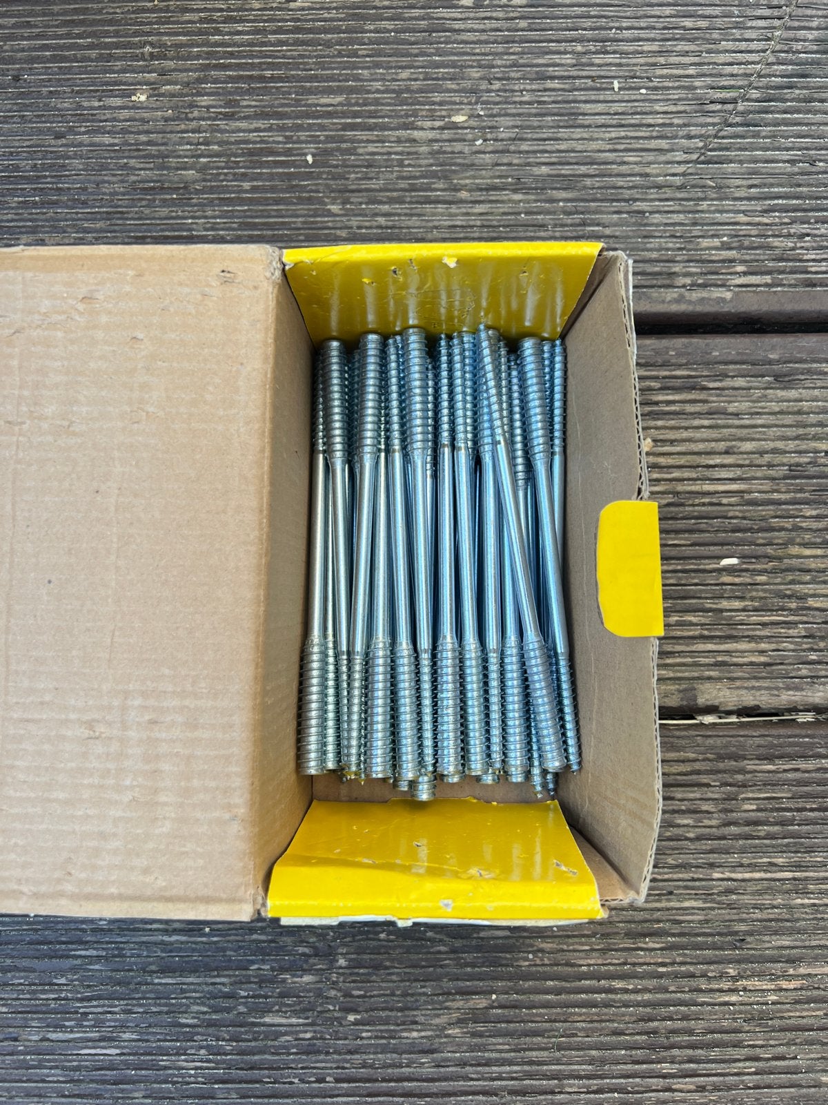 Smart Fasteners afstandSchroeven 6x150/105 (40 stuks), Ophalen, Nieuw, 100 tot 250 mm, Schroeven