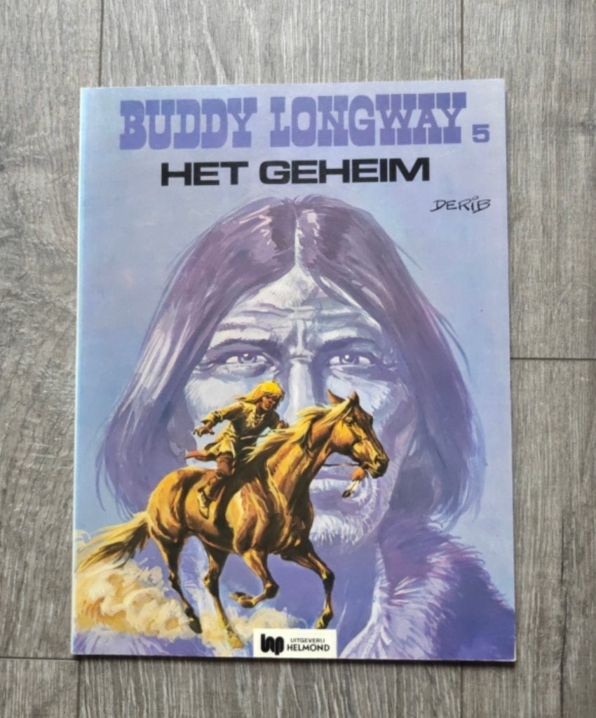Buddy Longway - Het Geheim, Boeken, Eén stripboek, Ophalen of Verzenden, Gelezen, Derib
