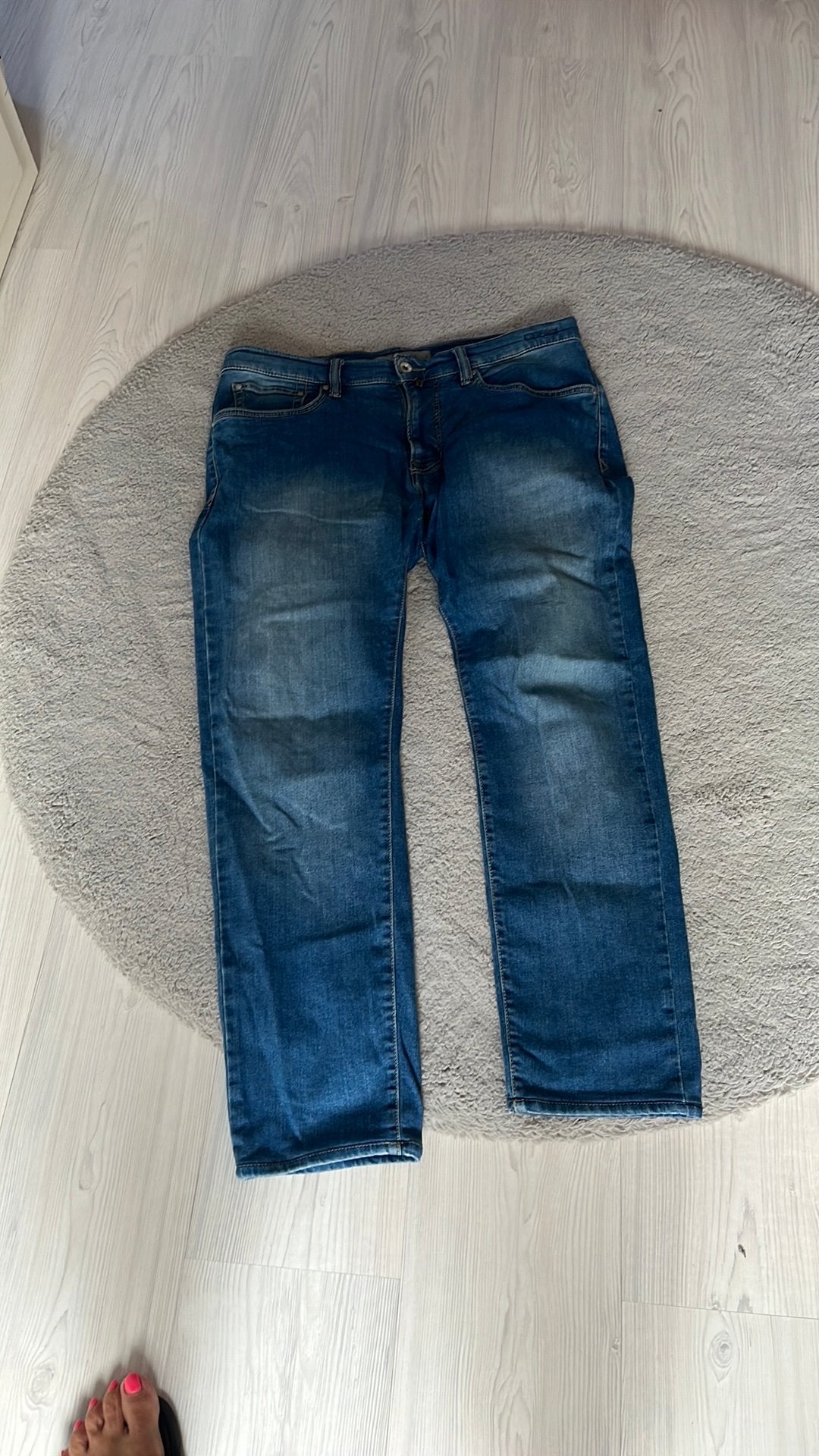 Pierre Cardin (36/32), Ophalen of Verzenden, Zo goed als nieuw, Blauw, W36 - W38 (confectie 52/54)