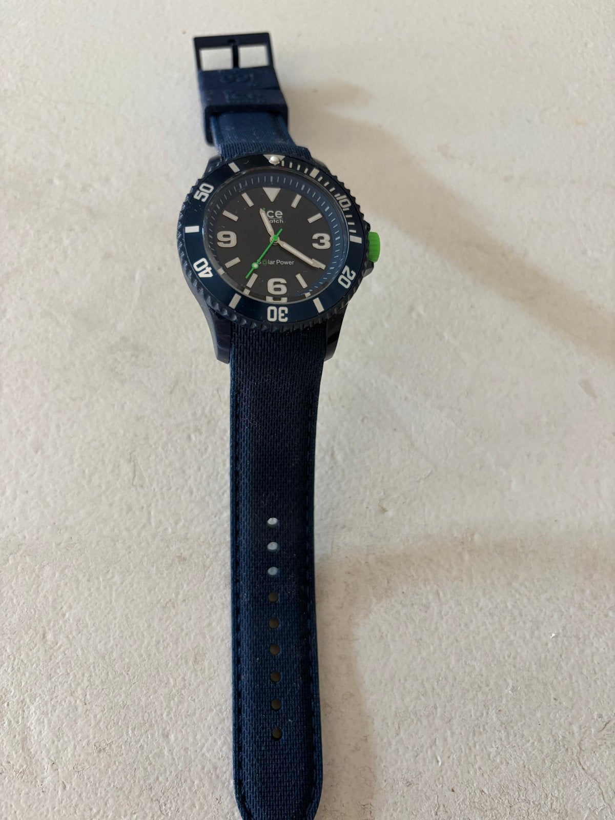 Ice-Watch Solar Power Horloge sixty nine 40 mm - Bijna Nieuw, Overige merken, Kunststof, Polshorloge, Kunststof