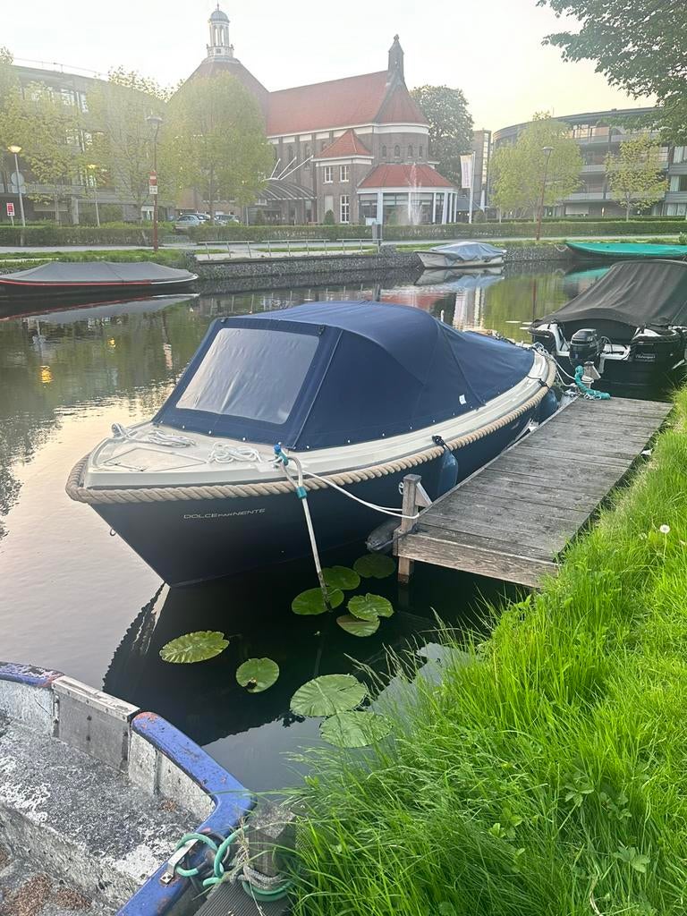 Sloep  Clever Viking 565  15 PK Suzuki Vaarbewijs vrij varen, Ophalen, Zo goed als nieuw, Clever, Antifouling