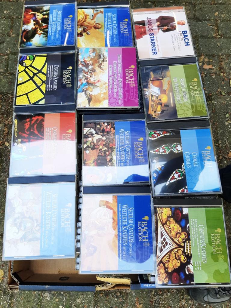 Grote partij van ongeveer 150 Bach CD's - serie en los, Gebruikt, Boxset, Overige typen, Ophalen of Verzenden