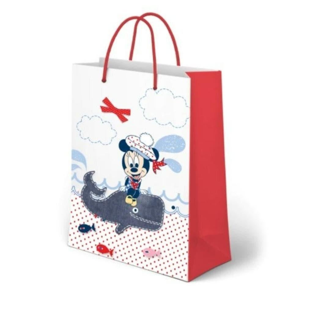 Minnie Mouse Geschenktas / Giftbag L - Disney, Hobby en Vrije tijd, Feestartikelen, Nieuw, Versiering, Verjaardag, Ophalen of Verzenden