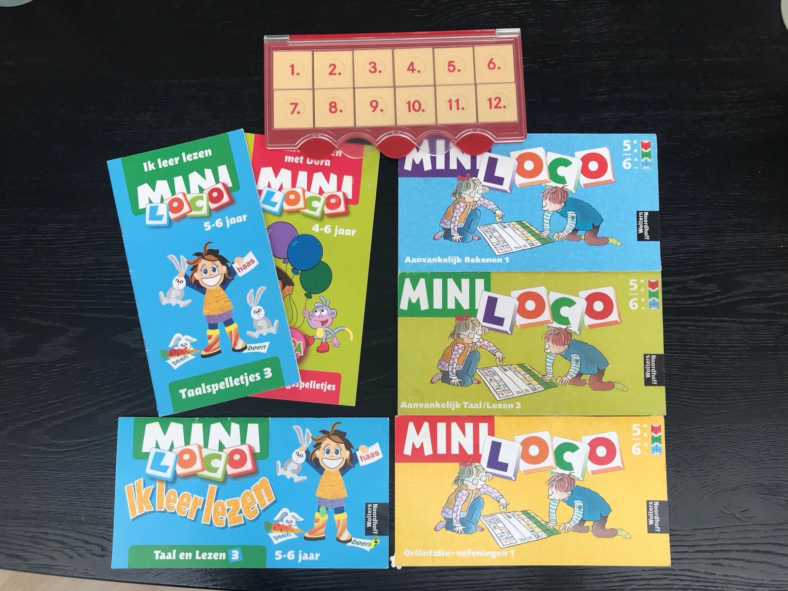 Mini Loco educatieve spellen set - Taal en Rekenen, Kinderen en Baby's, Speelgoed | Educatief en Creatief, Ophalen of Verzenden