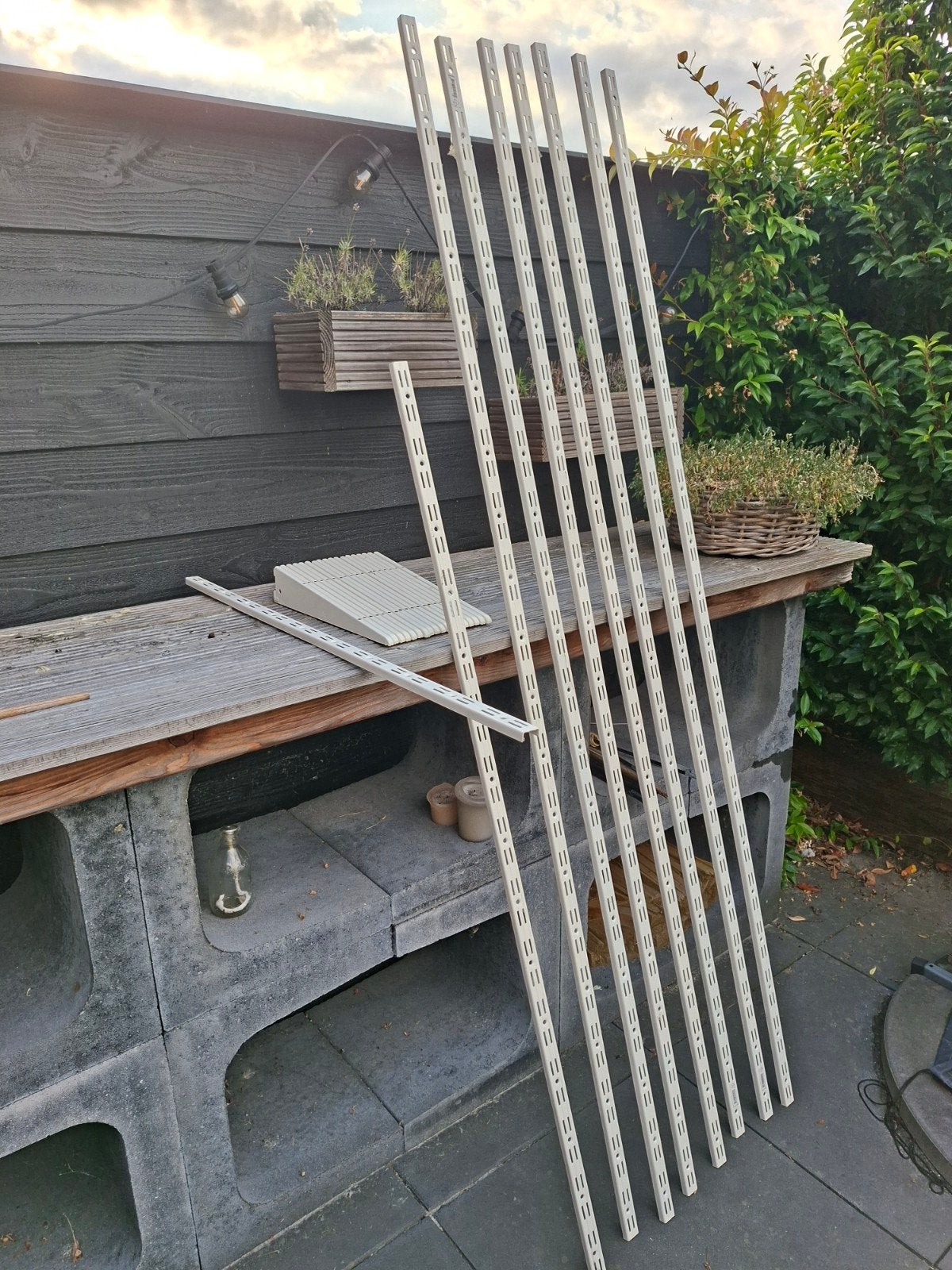 Rails en plankendragers, Ophalen, Gebruikt, IJzer, Overige typen