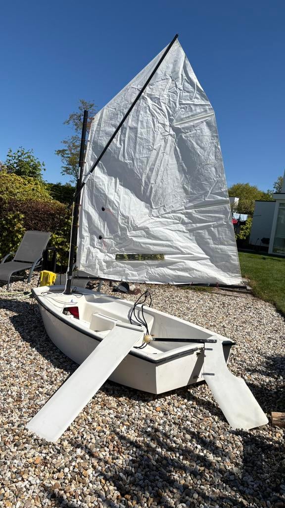 Optimist te koop, Gebruikt, Minder dan 15 m², Ophalen of Verzenden, 3 tot 6 meter