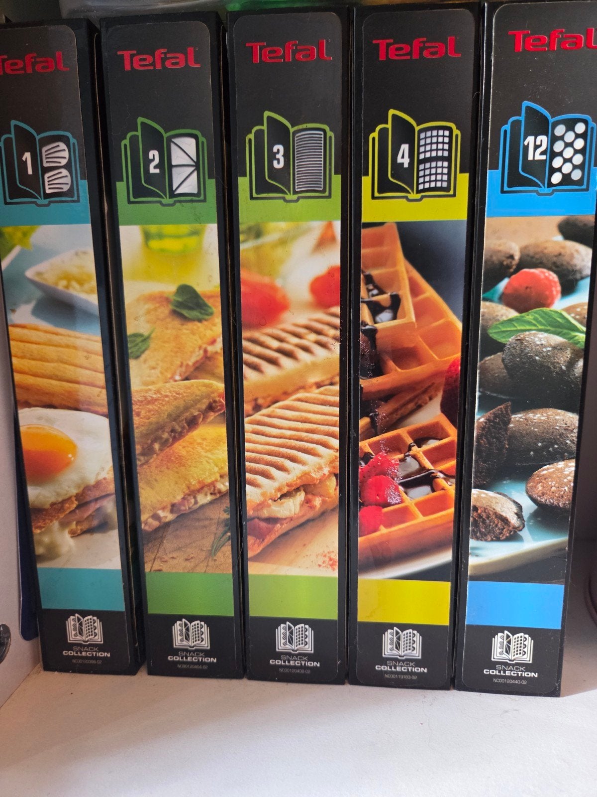Tefal Snack Collection - Complete Set met 5 Boekjes, Witgoed en Apparatuur, Ophalen of Verzenden