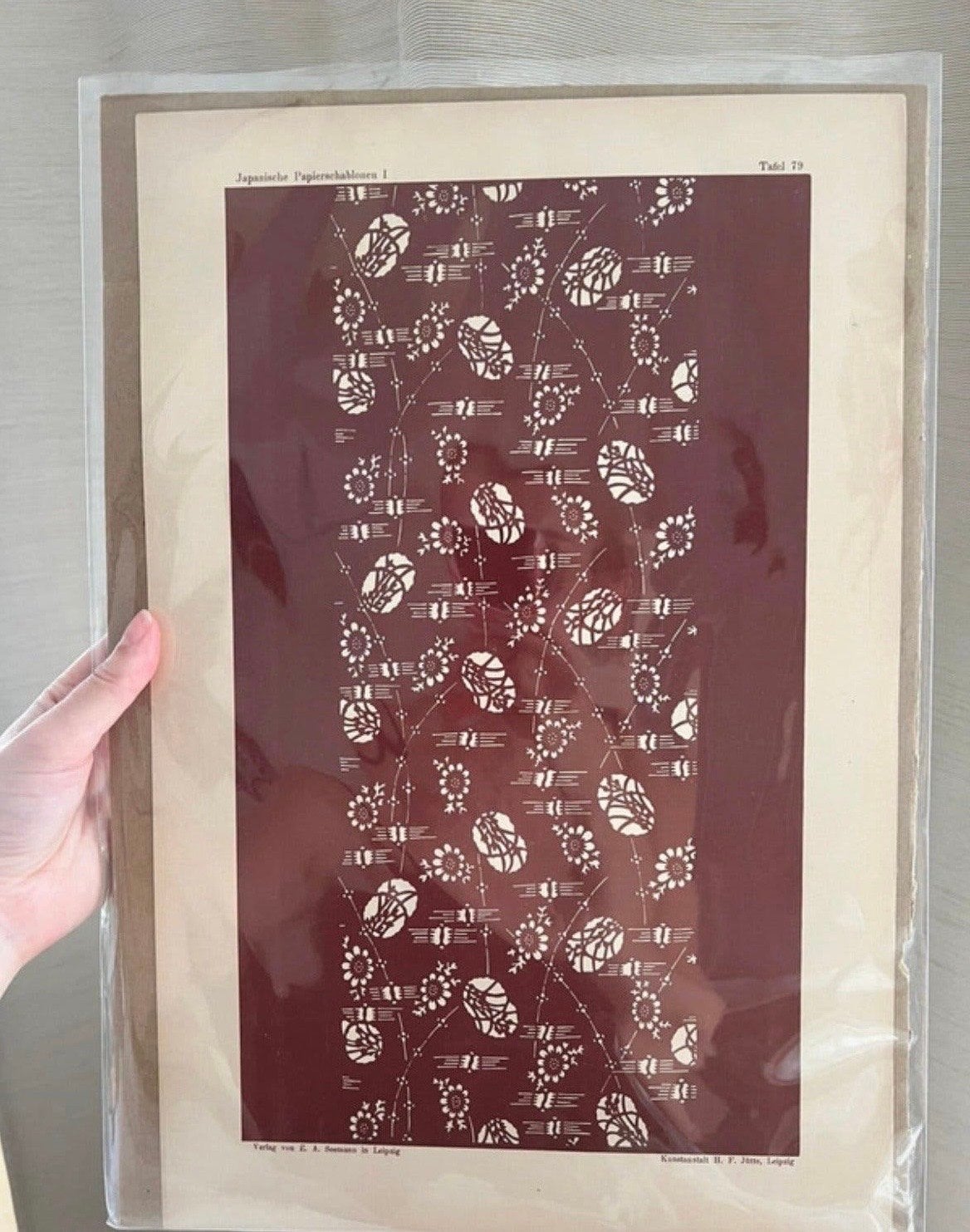 Japanse vintage posteruit 1899, Antiek en Kunst, Dagelijks leven, 1800 - 1899, Overige technieken, Ophalen of Verzenden