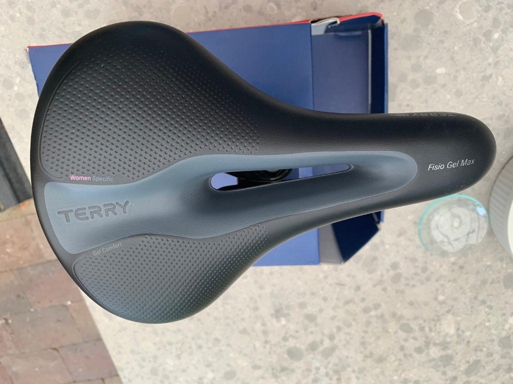 Terry fietszadel incl. verende zadelpen, Ophalen, Zo goed als nieuw, Elektrische fiets, Zadel