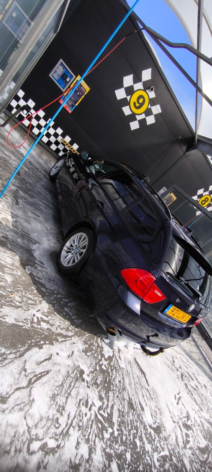 BMW 3-Serie 2.0 318 I Touring 2010 Blauw, Zwart, Blauw, Origineel Nederlands, Handgeschakeld
