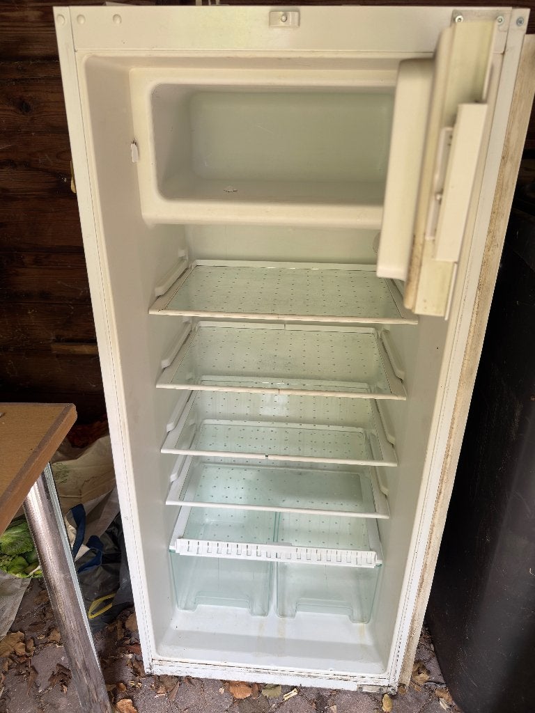 Koelkast, Ophalen, 150 tot 200 liter, Gebruikt, 120 tot 140 cm