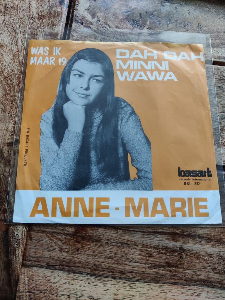 Anne - Marie - Was Ik Maar 19 / Dah Dah Minni Wawa, Cd's en Dvd's, Ophalen of Verzenden, Zo goed als nieuw, Overige formaten, Levenslied of Smartlap