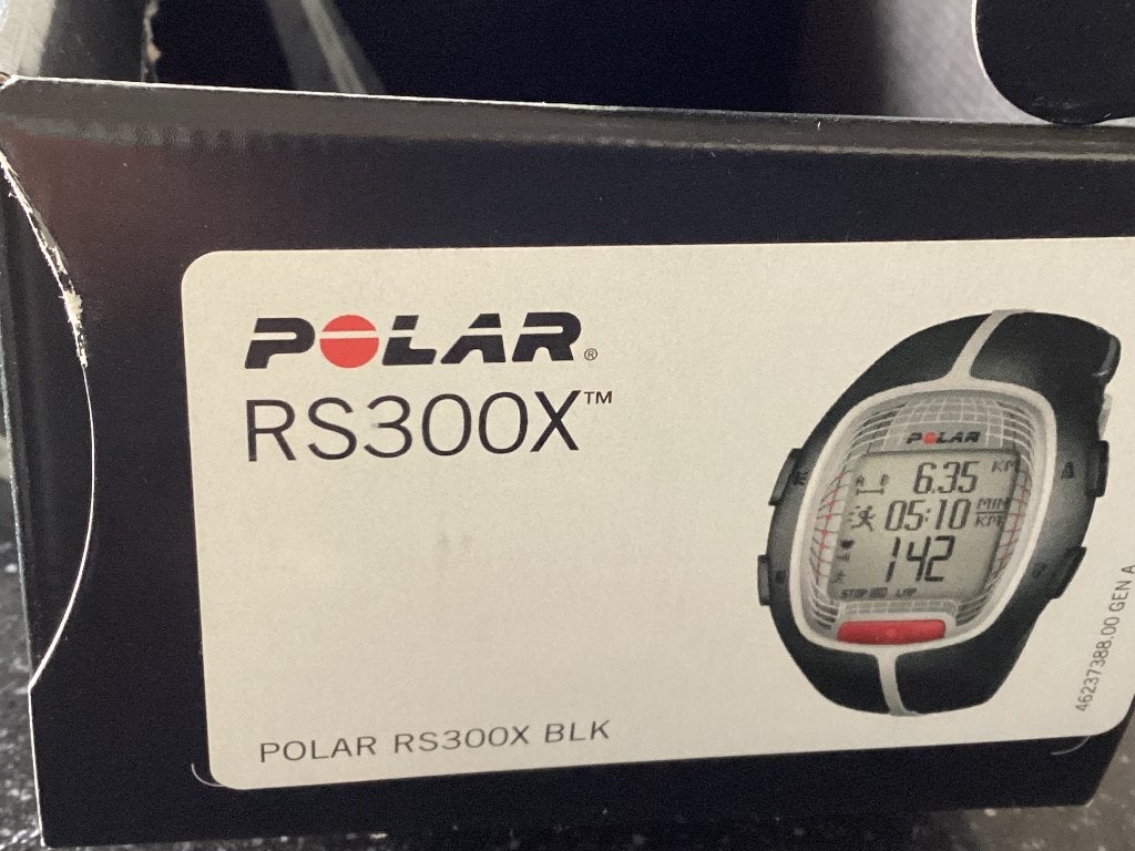 Polar sporthorloge RS300X, Ophalen, Gebruikt