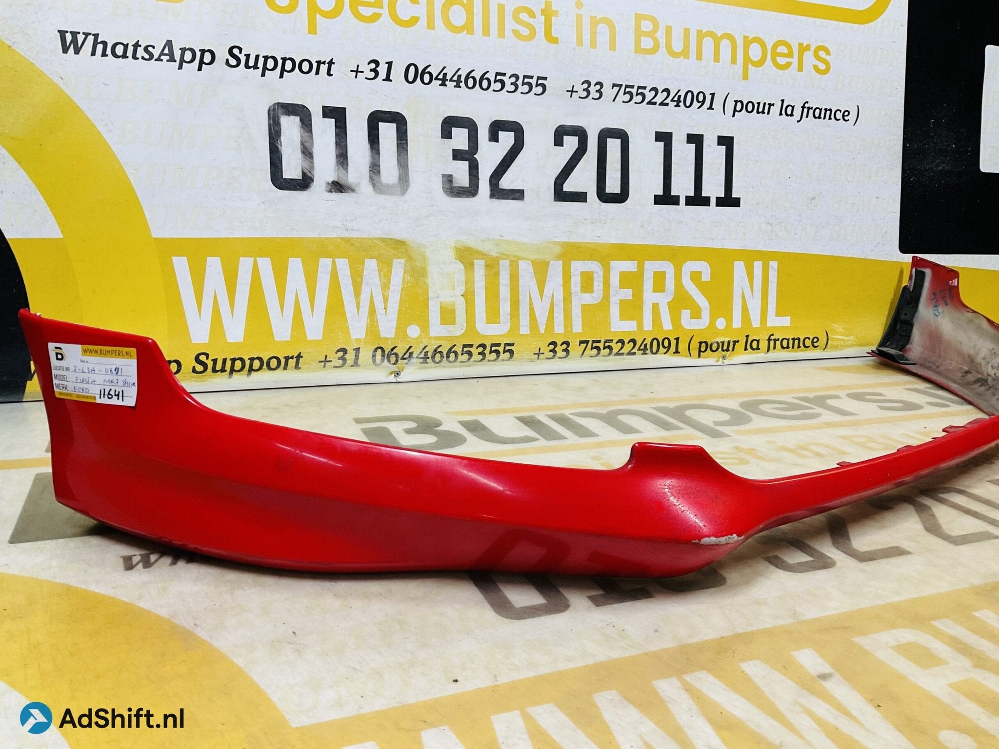 Spoiler Ford Fiesta Mk7 Stline ST-Line 1340204 Bumperlip 2-L