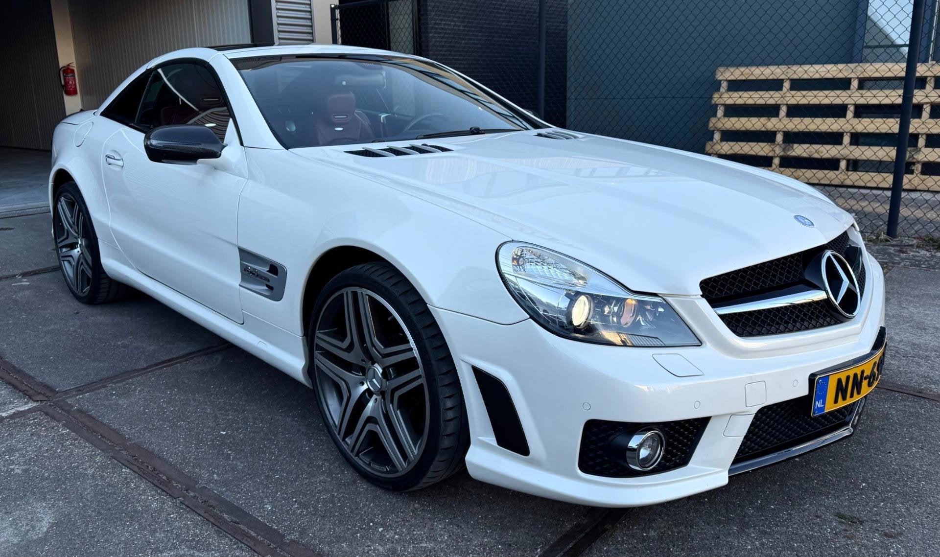 Mercedes-Benz SL-klasse AMG 63, Auto's, Automaat, Gebruikt, 8 cilinders, Cabriolet
