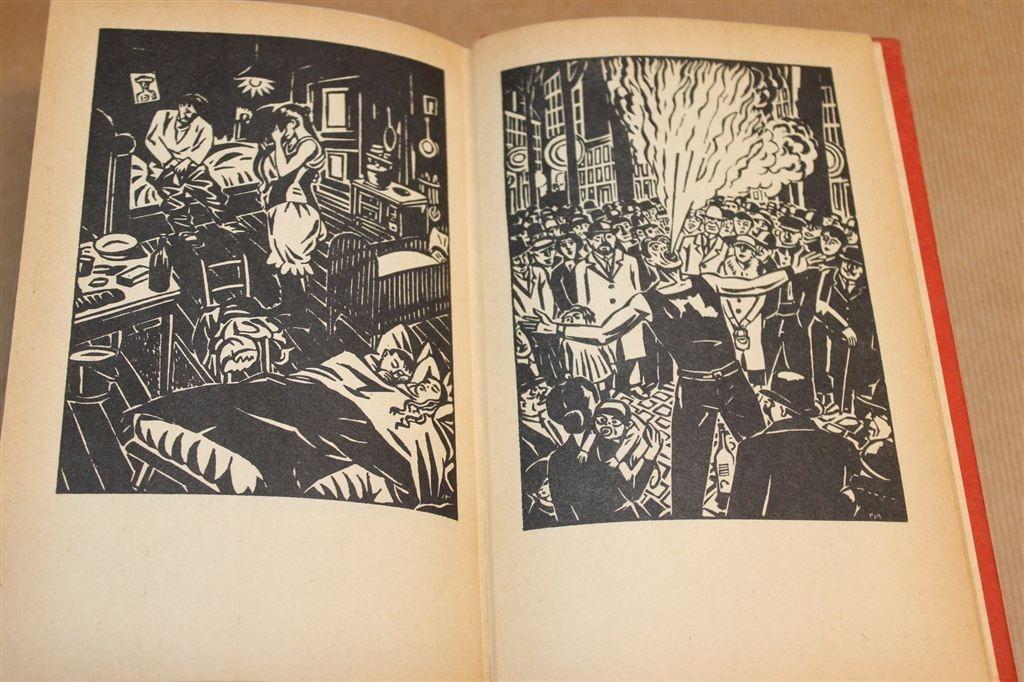 De Tweede Grote Vier — Houtsneden Masereel [1963], Ophalen of Verzenden, Gelezen