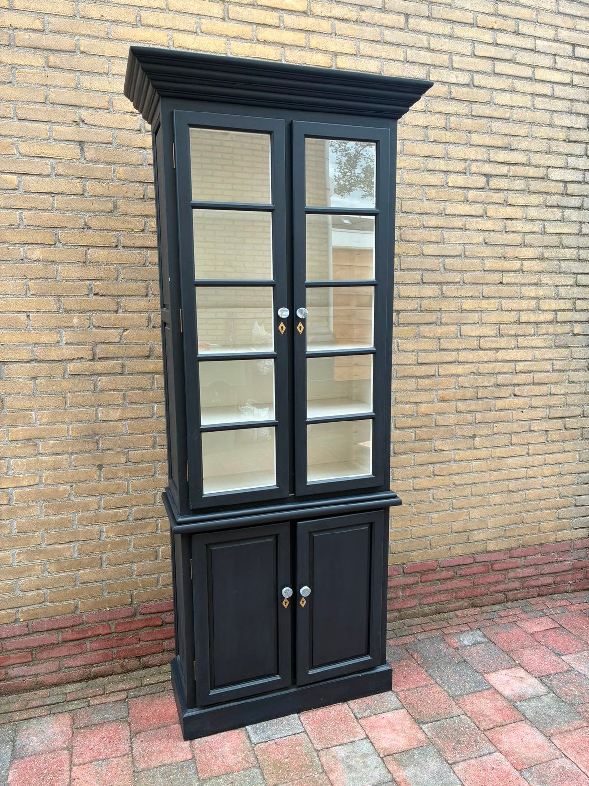 massief houten buffetkast van Winckelear, Ophalen, Zo goed als nieuw, 25 tot 50 cm, 200 cm of meer