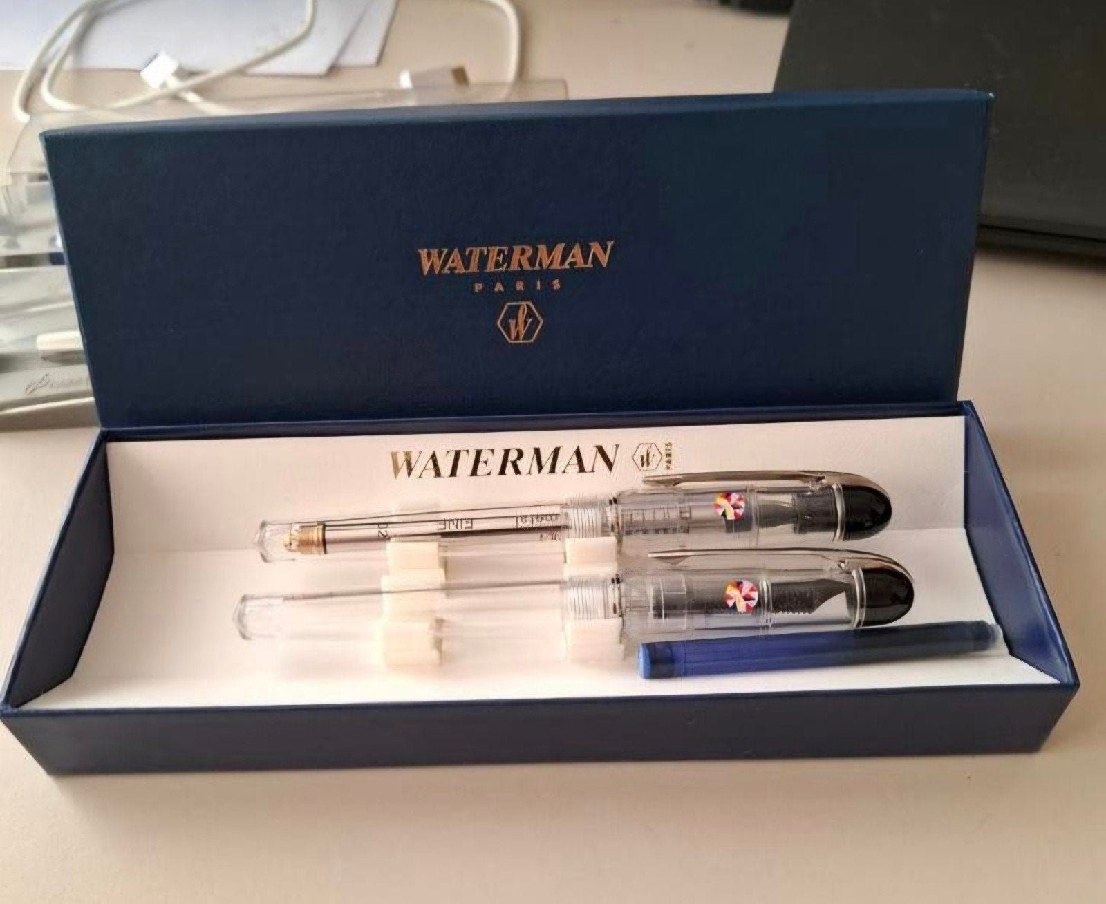 Waterman Kultur Transparant Pennenset, Ophalen of Verzenden
