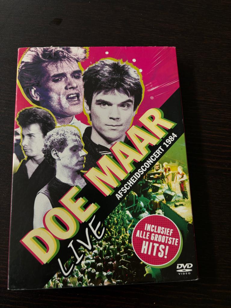 Doe Maar Live - Afscheidsconcert 1984 DVD, Alle leeftijden, Ophalen of Verzenden, Zo goed als nieuw, Muziek en Concerten