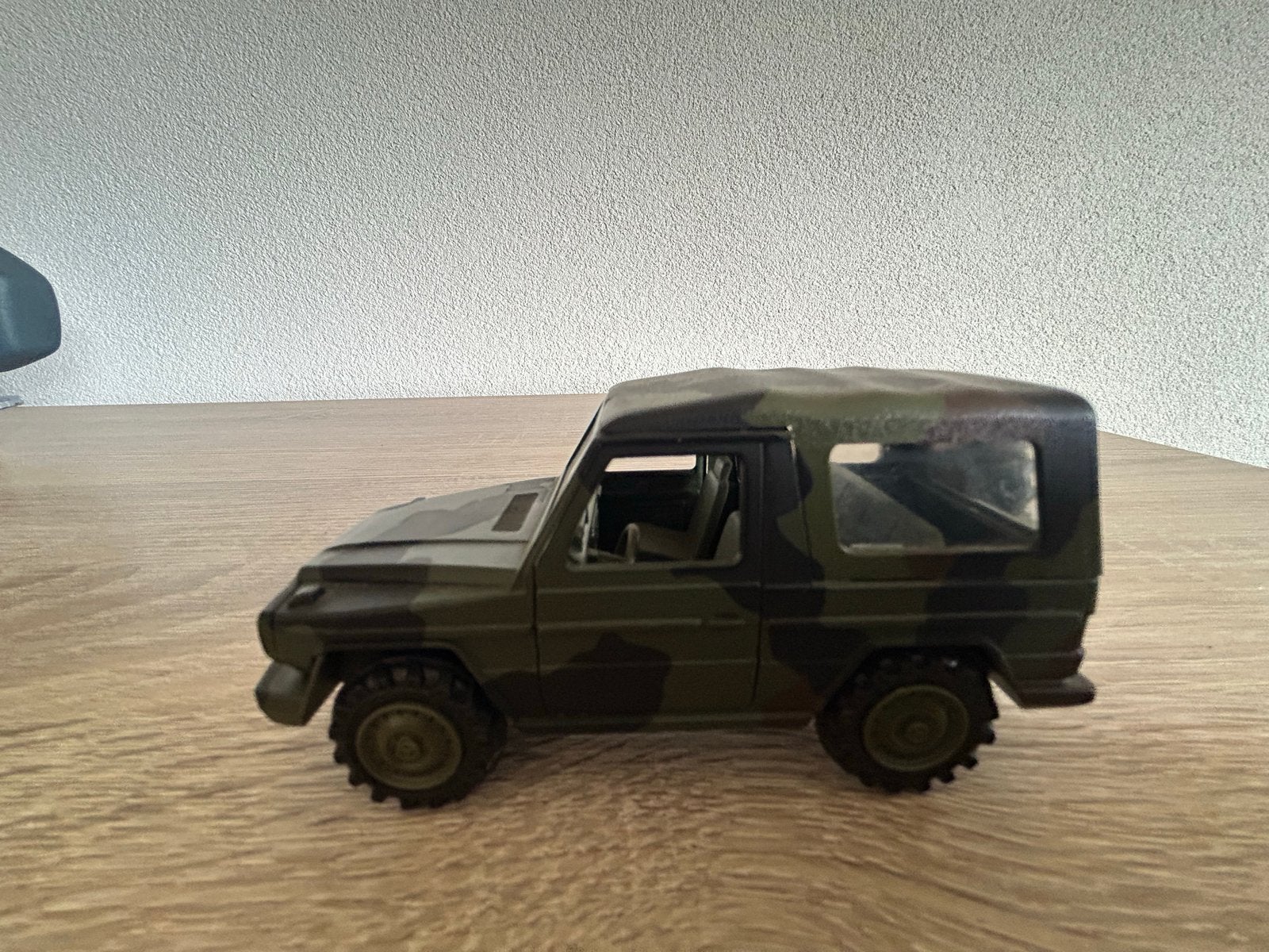Cursor Mercedes-Benz G-Klasse Geländewagen Camouflage, Ophalen of Verzenden, Zo goed als nieuw, Auto, Overige merken