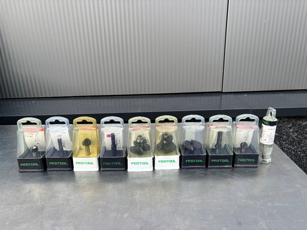 Diverse Festool frezen 10 stuks - Nieuw, Festool Nederland B.V., Overige soorten, Customerservice-nl@festool.com, Nieuw
