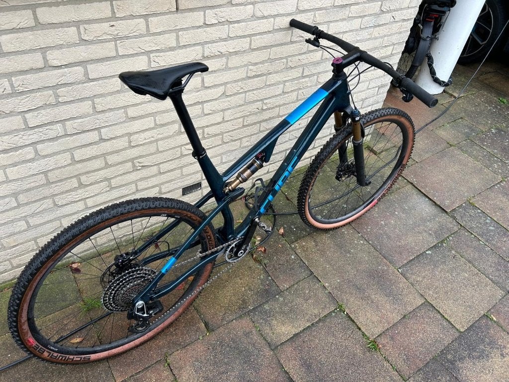 Cube AMS ZERO99 C:68X SLT 29 – Liquidblue/Blue – maat XL, 57 cm of meer, Zo goed als nieuw, Schijfrem, Ophalen