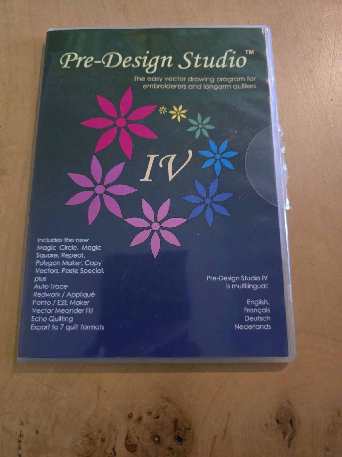 Pre-Design Studio IV - Tekenprogramma voor borduren/quilten, Ophalen of Verzenden, Gebruikt