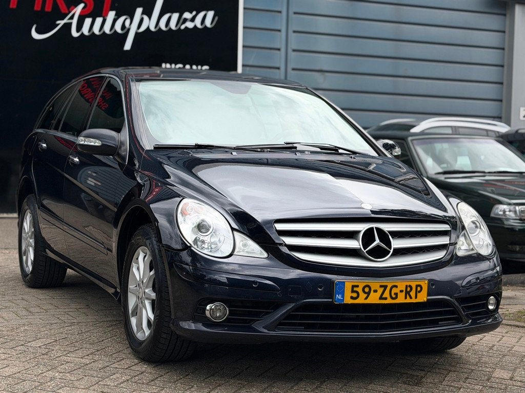 Mercedes-Benz R-klasse 280 R280 AUTOMAAT LEDER/CRUISE/AIRCO, Auto's, Mercedes-Benz, Automaat, Zwart, 2996 cc, Bedrijf