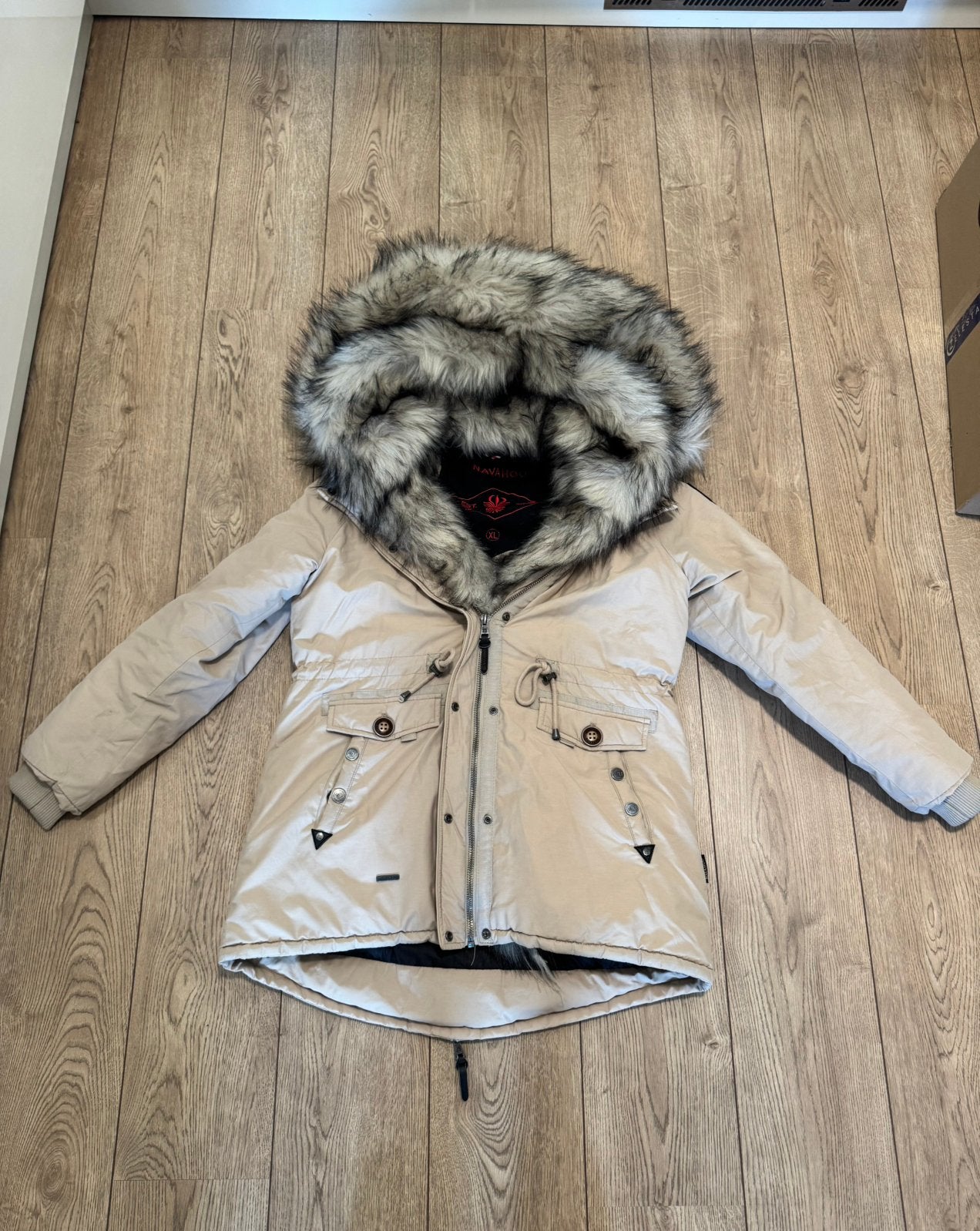 Navahoo winterjas maat XL, Ophalen of Verzenden, Zo goed als nieuw, Maat 46/48 (XL) of groter