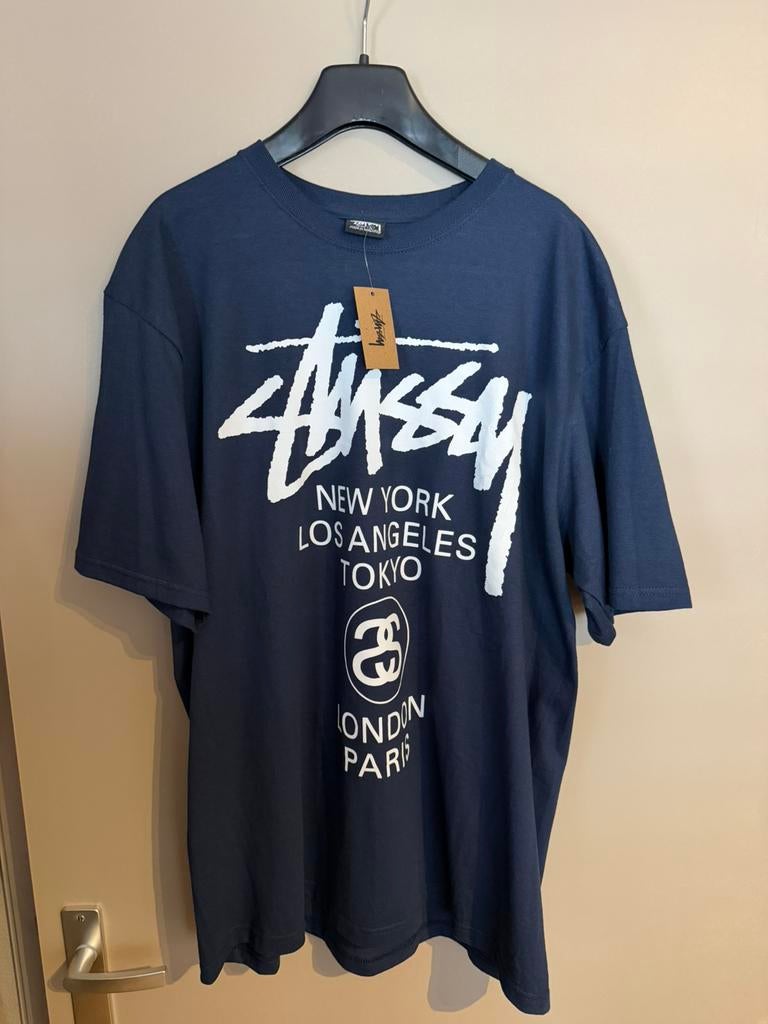 Stussy shirt Nieuw!, Kleding | Heren, T-shirts, Ophalen of Verzenden, Zo goed als nieuw, Maat 48/50 (M), Wit