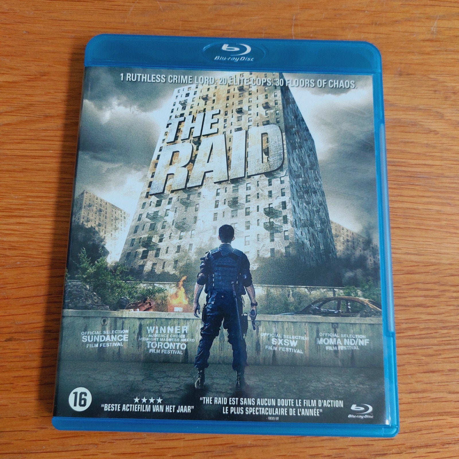 The Raid - Actie Blu-ray - Zo goed als nieuw, Cd's en Dvd's, Vanaf 16 jaar, Verzenden, Nederlands, Film