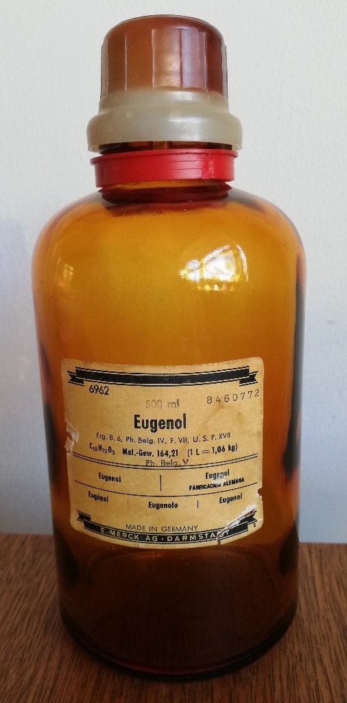 Apotheekfles Eugenol, Ophalen of Verzenden