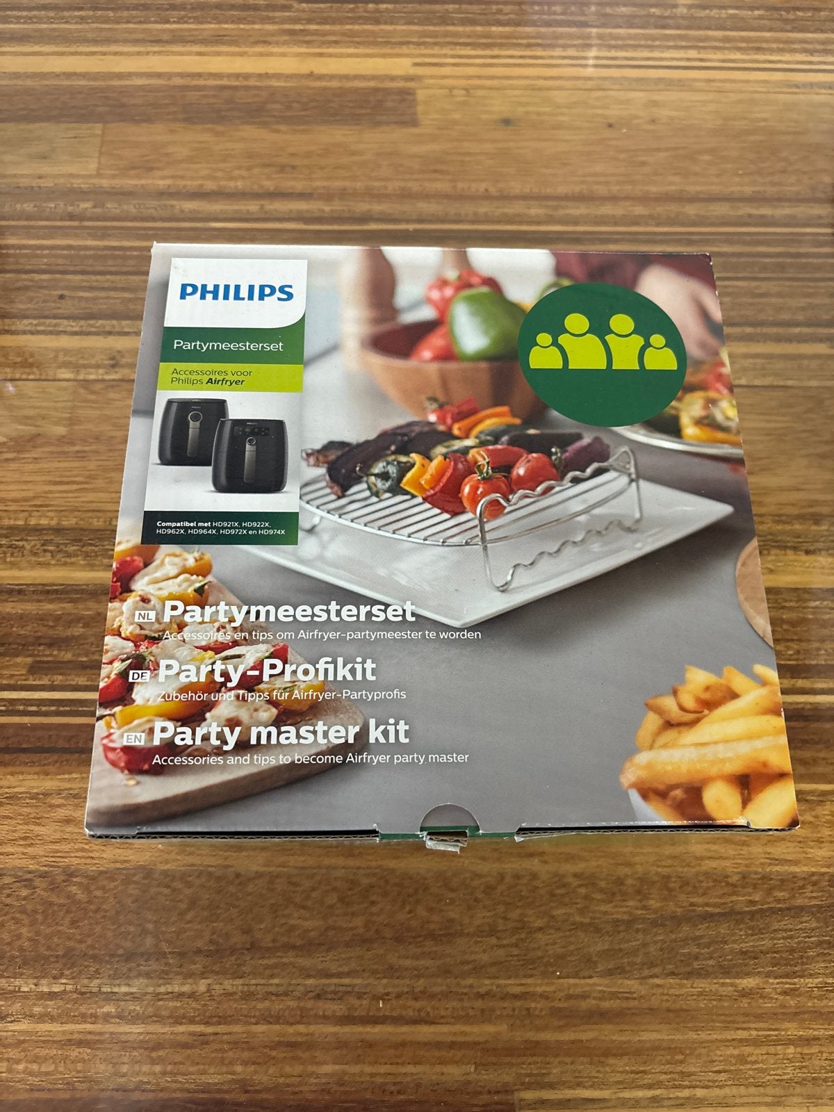 Philips Airfryer Partymeesterset - Accessoires, Ophalen of Verzenden, Nieuw