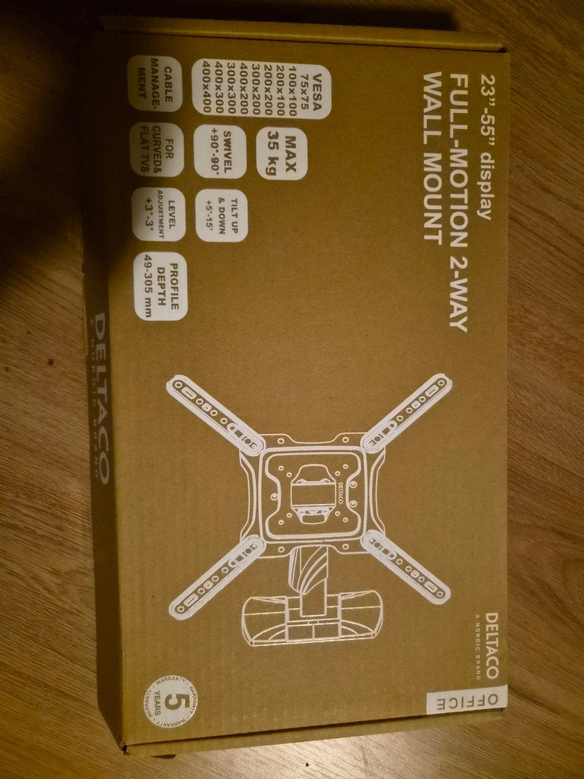 Deltaco ARM-0256, Ophalen of Verzenden, Nieuw