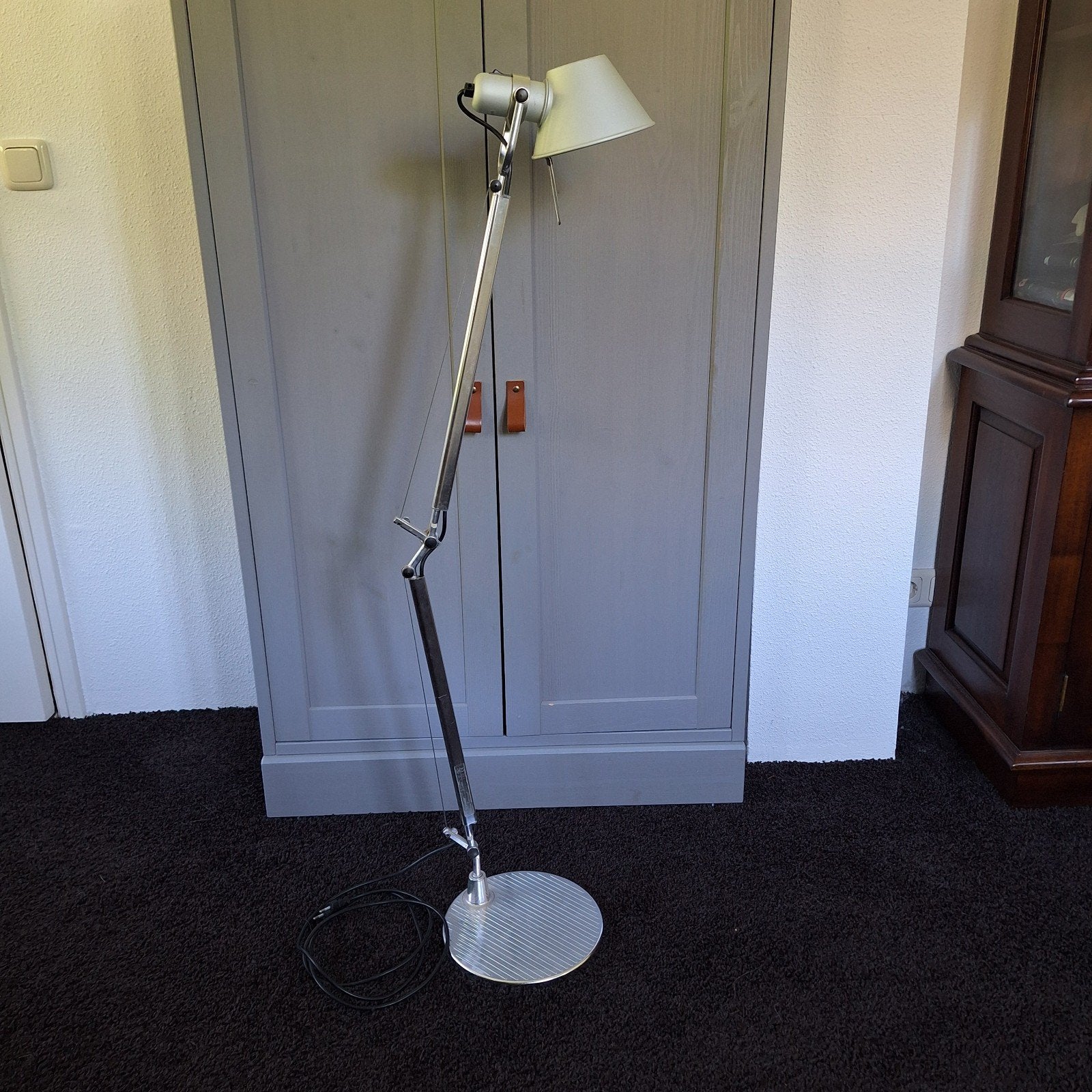 Artemide Tolomeo Design Vloerlamp met LED, Ophalen, Modern design, 100 tot 150 cm, Zo goed als nieuw