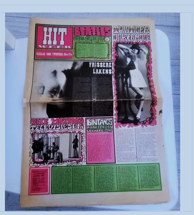 hitweek nr.31 *1967*- elvis Presley, Ophalen of Verzenden, Gelezen, Muziek, Film of Tv
