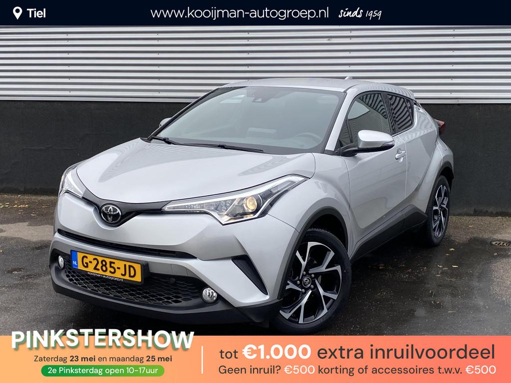 Toyota C-HR 1.2 Dynamic Nederlandse auto, Trekhaak 7-polig,, Auto's, Toyota, Voorwielaandrijving, Stof, Gebruikt, Euro 6