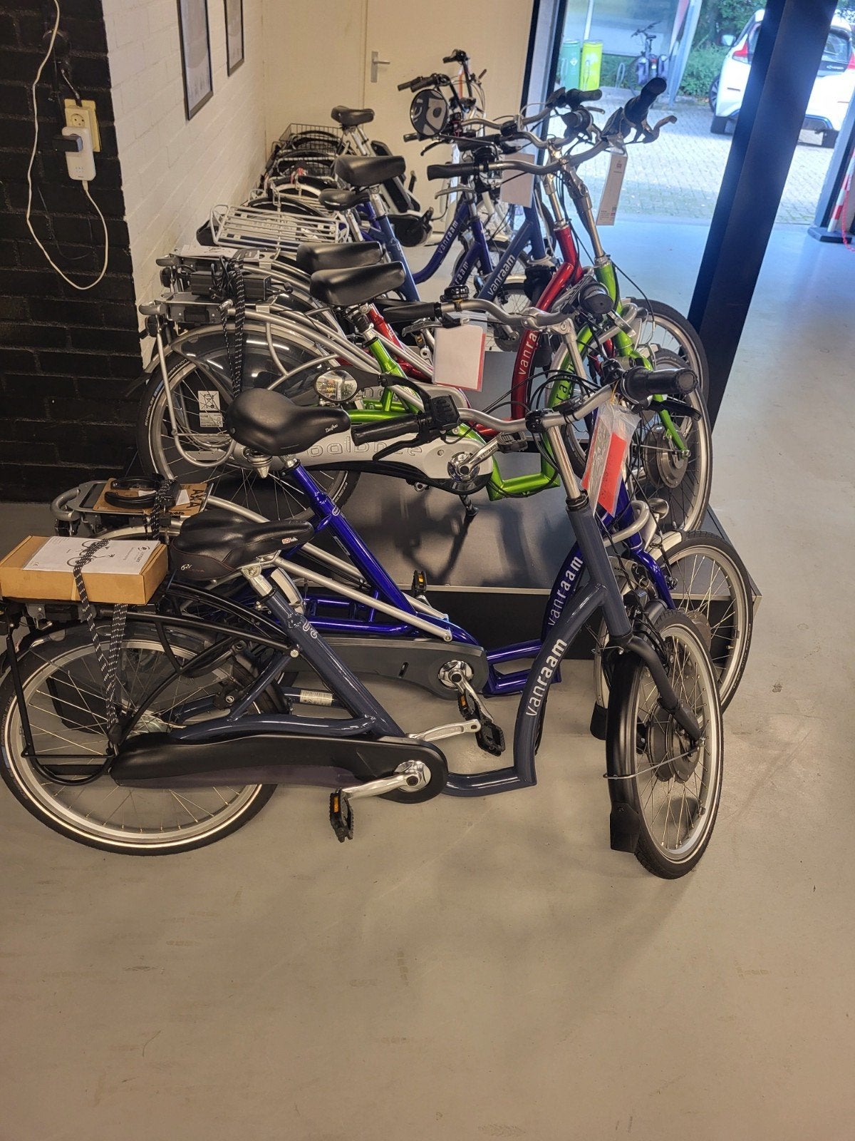 Van Raam lage instap fiets - balancefiets., Ophalen of Verzenden, Gebruikt, Overige merken, (Extra) lage instap