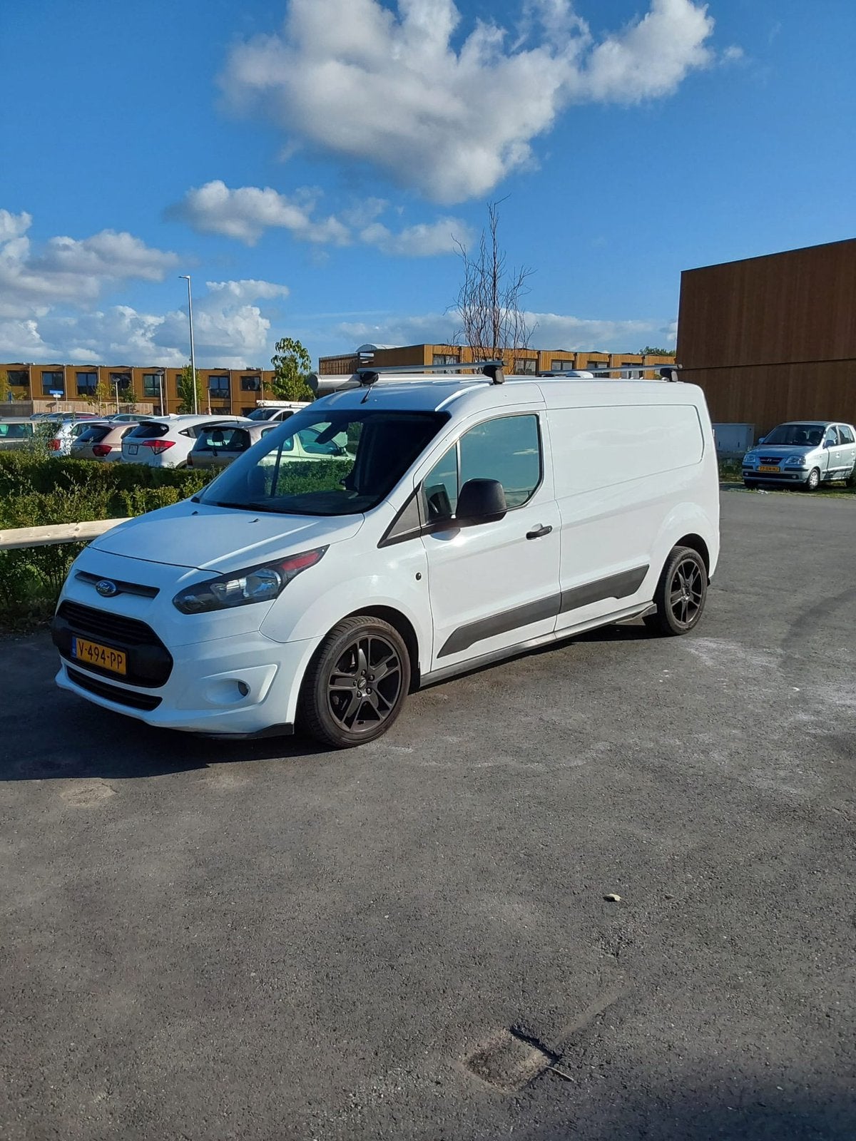 Ford Transit Connect 1.5 Tdci 74KW 2018, Auto's, Stof, Wit, Origineel Nederlands, 1468 kg