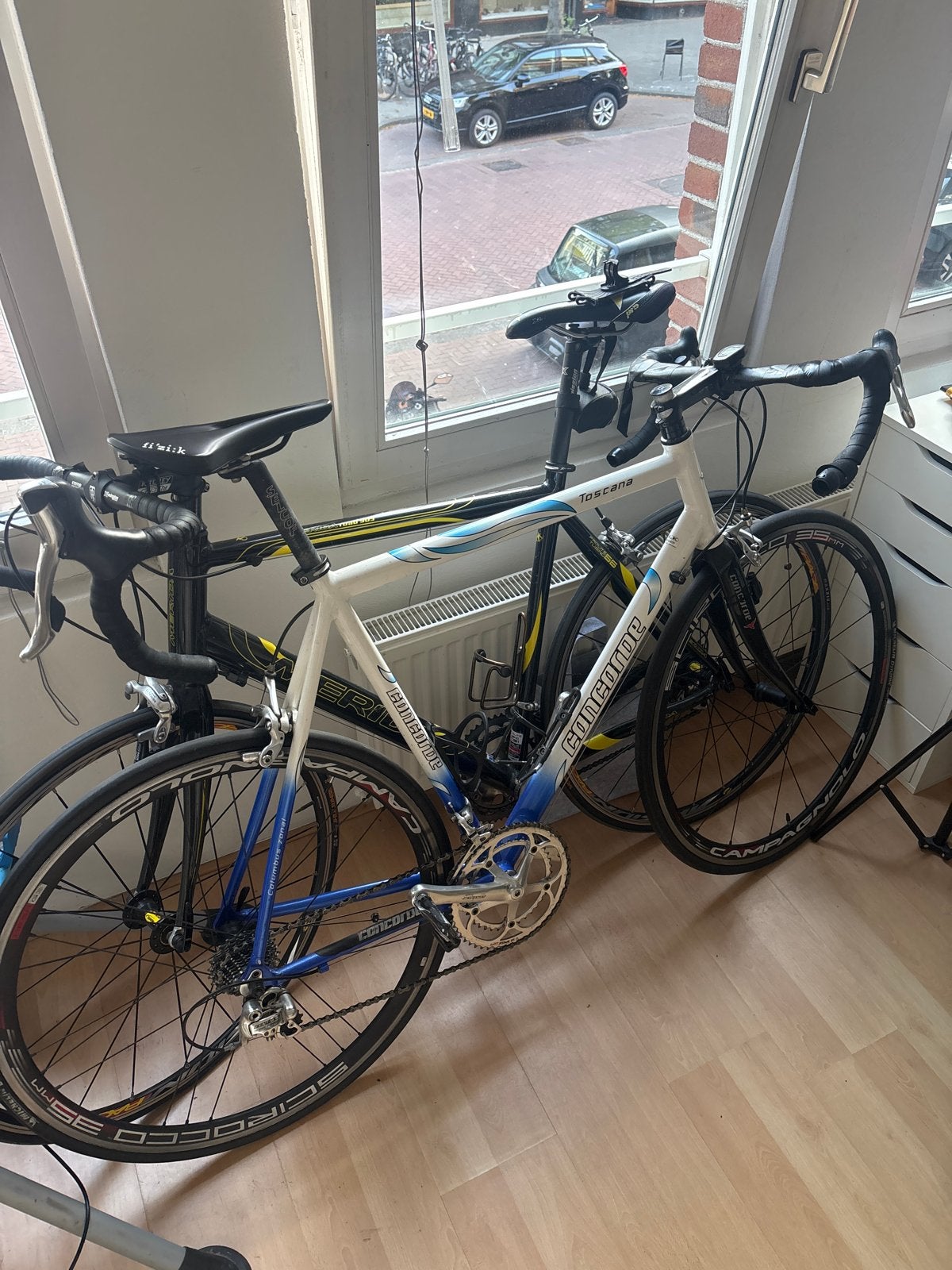 Concorde Racefiets Carbon Voorvork 2x10 Versnellingen, 28 inch, Gebruikt, Velgrem, 57 tot 61 cm