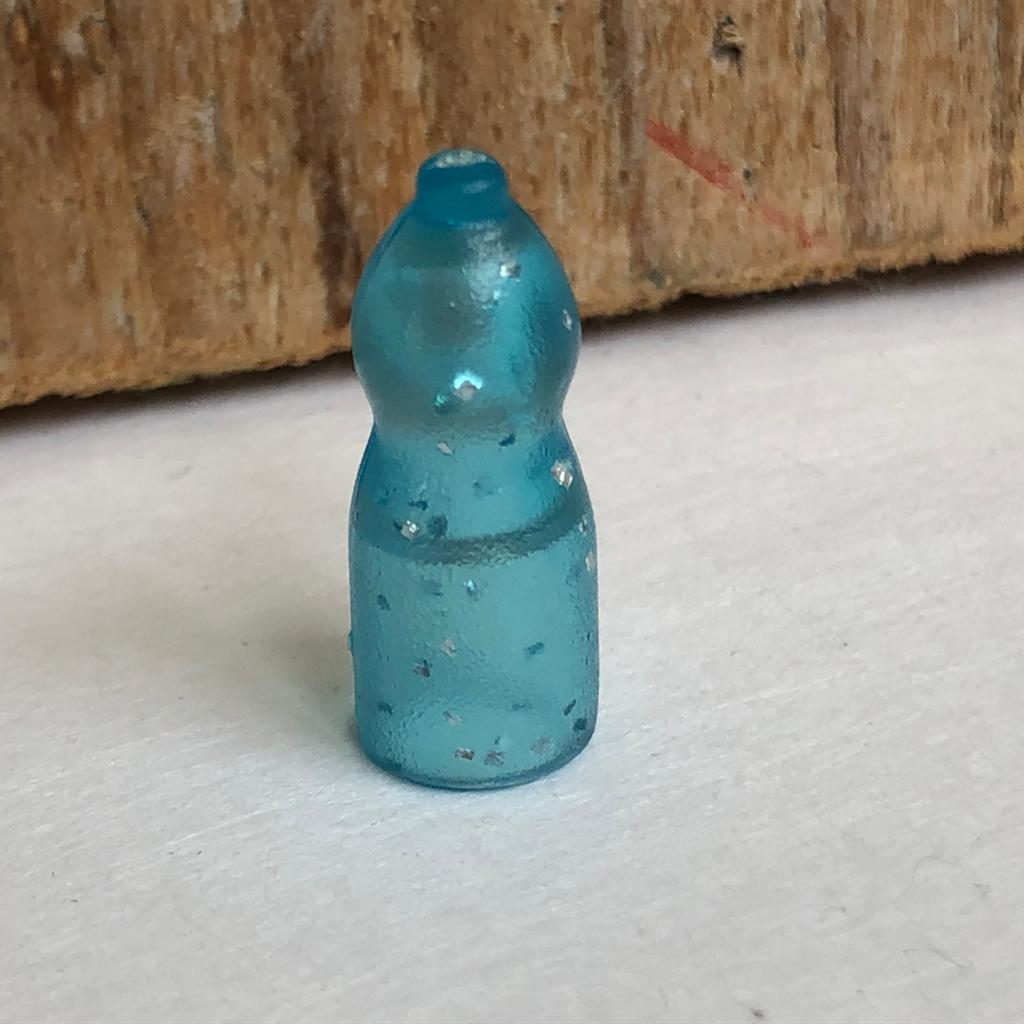 Blauwe Barbie fles met glitter, Ophalen of Verzenden, Zo goed als nieuw, Poppenhuis